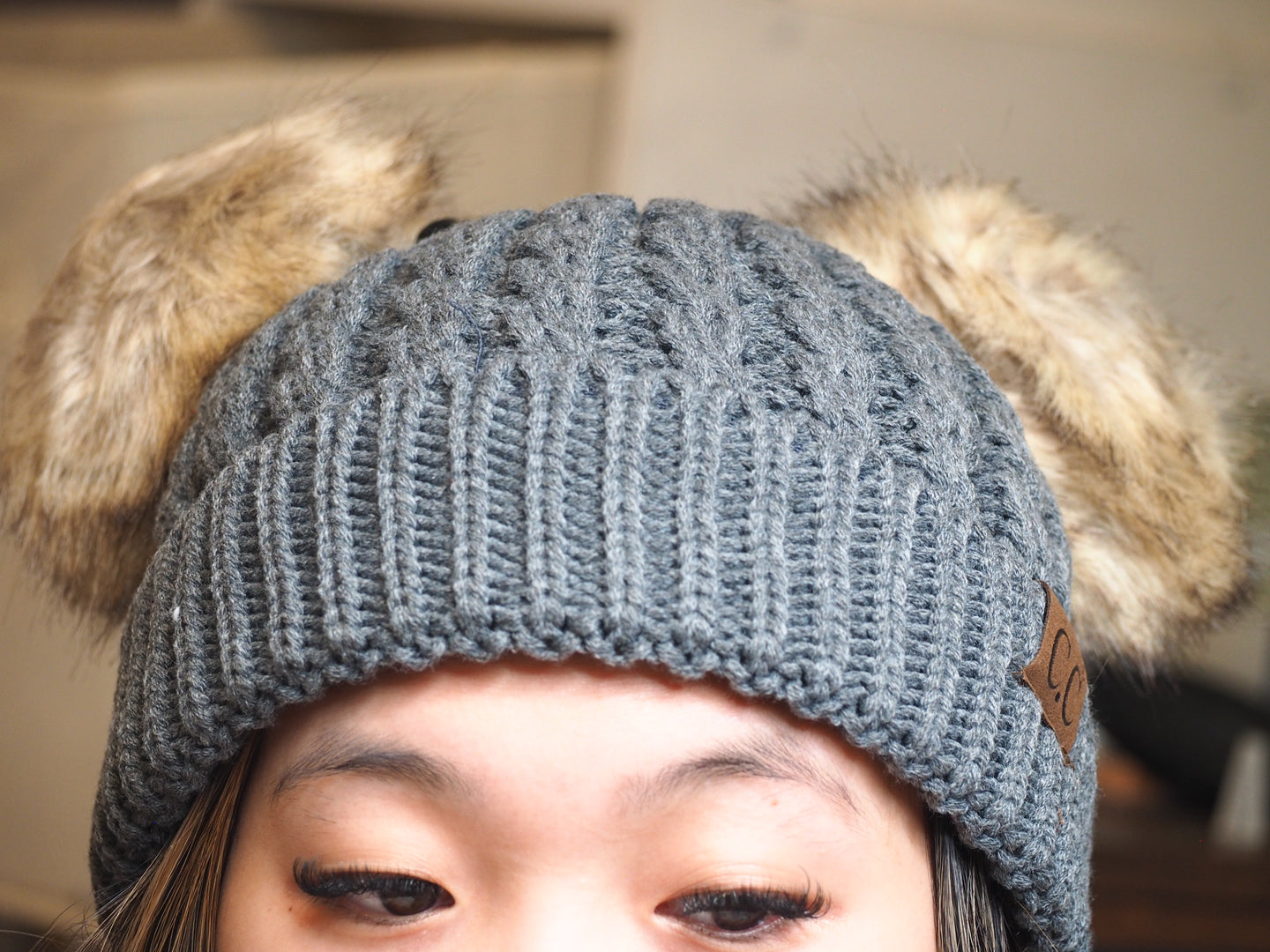 Double Pom Beanie -  ADULT